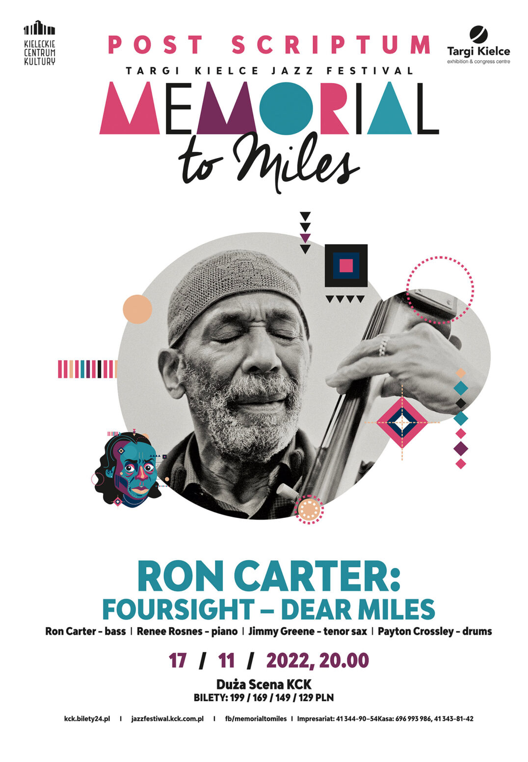 Ron Carter: Foursight – Dear Miles / Memorial To Miles, Targi Kielce Jazz Festival Post Scriptum￼